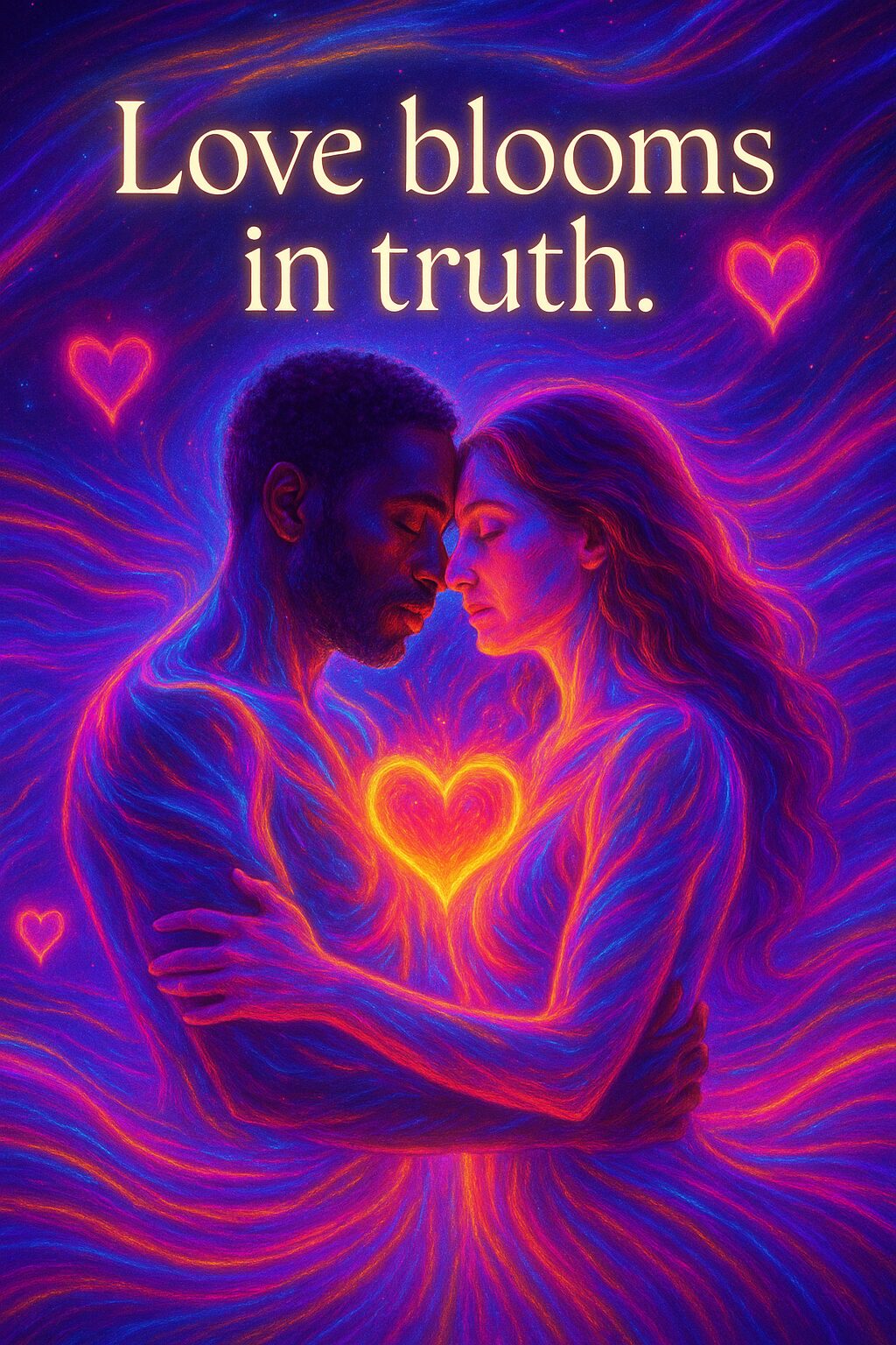 Love blooms in truth.
