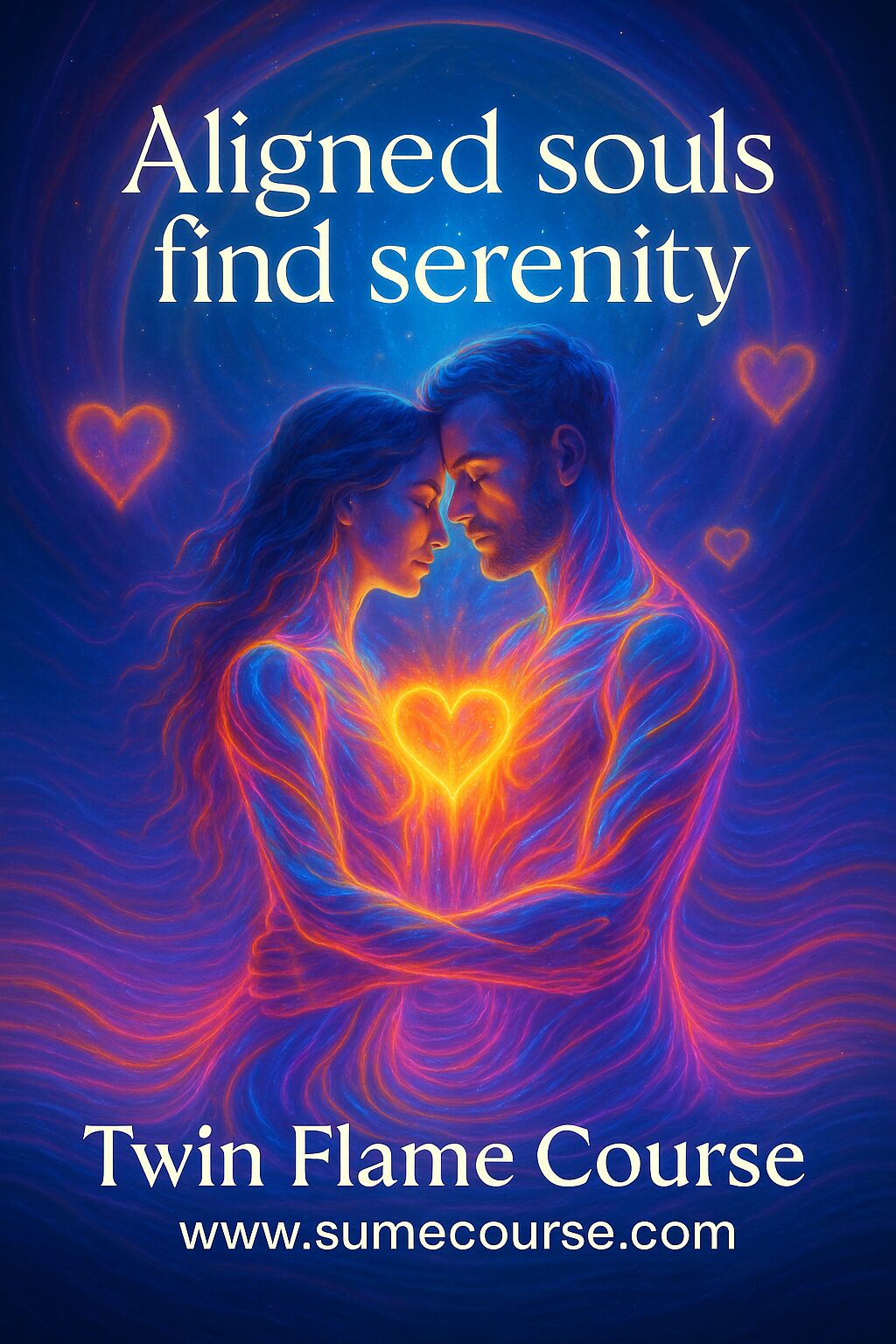 Aligned souls find serenity.