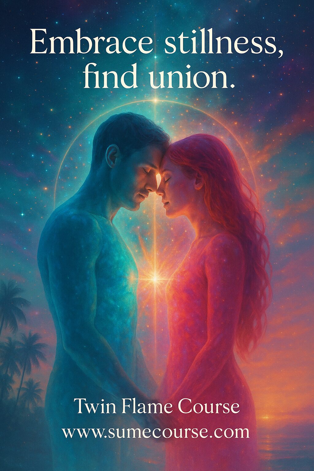 Embrace stillness, find union.